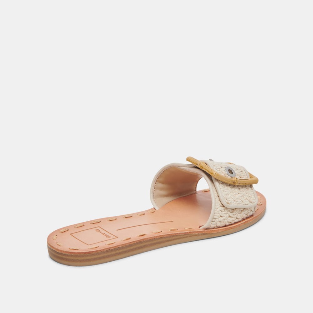 Dolce Vita Dasa Wide Sandals Sandstone Knit