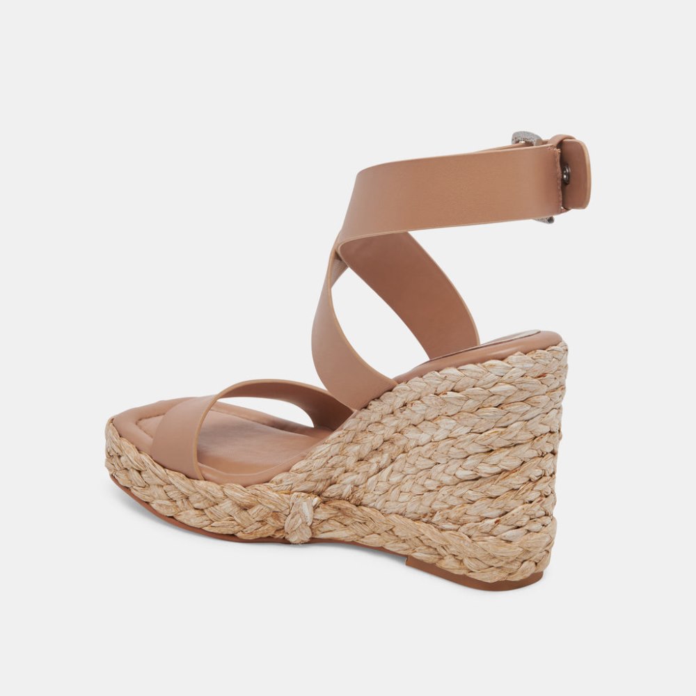 Dolce Vita Aldona Wedges Cafe Leather