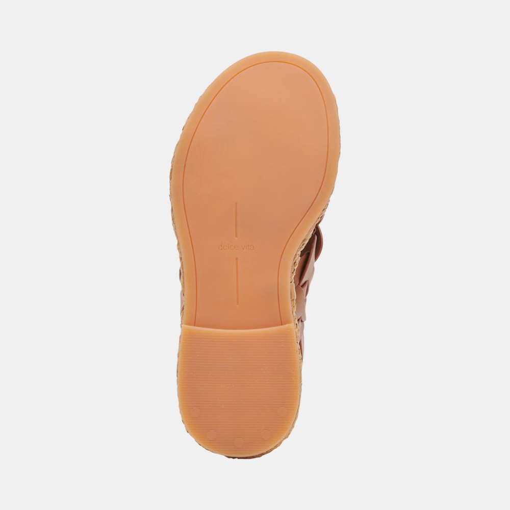 Dolce Vita Winder Sandals Tan Leather