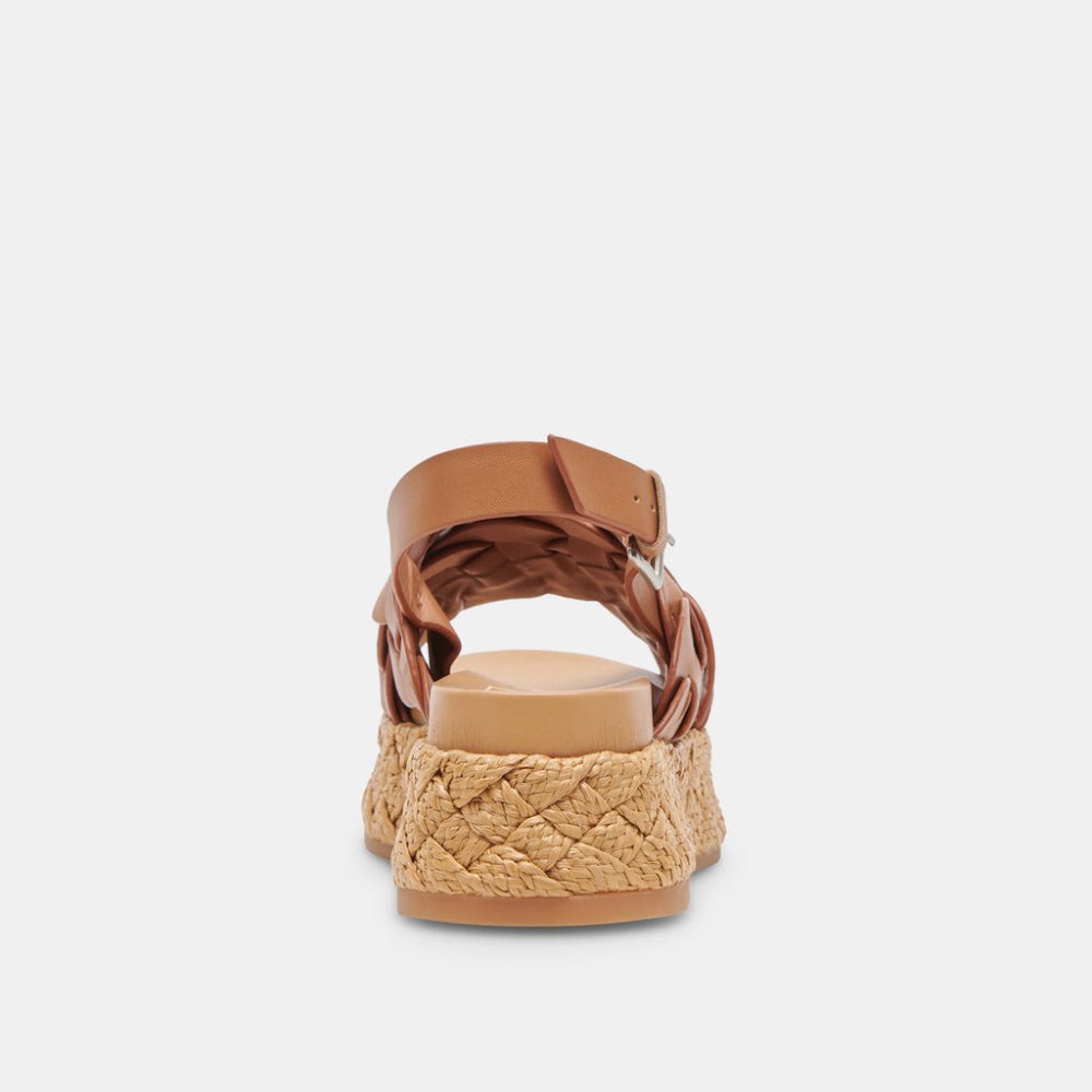 Dolce Vita Winder Sandals Tan Leather