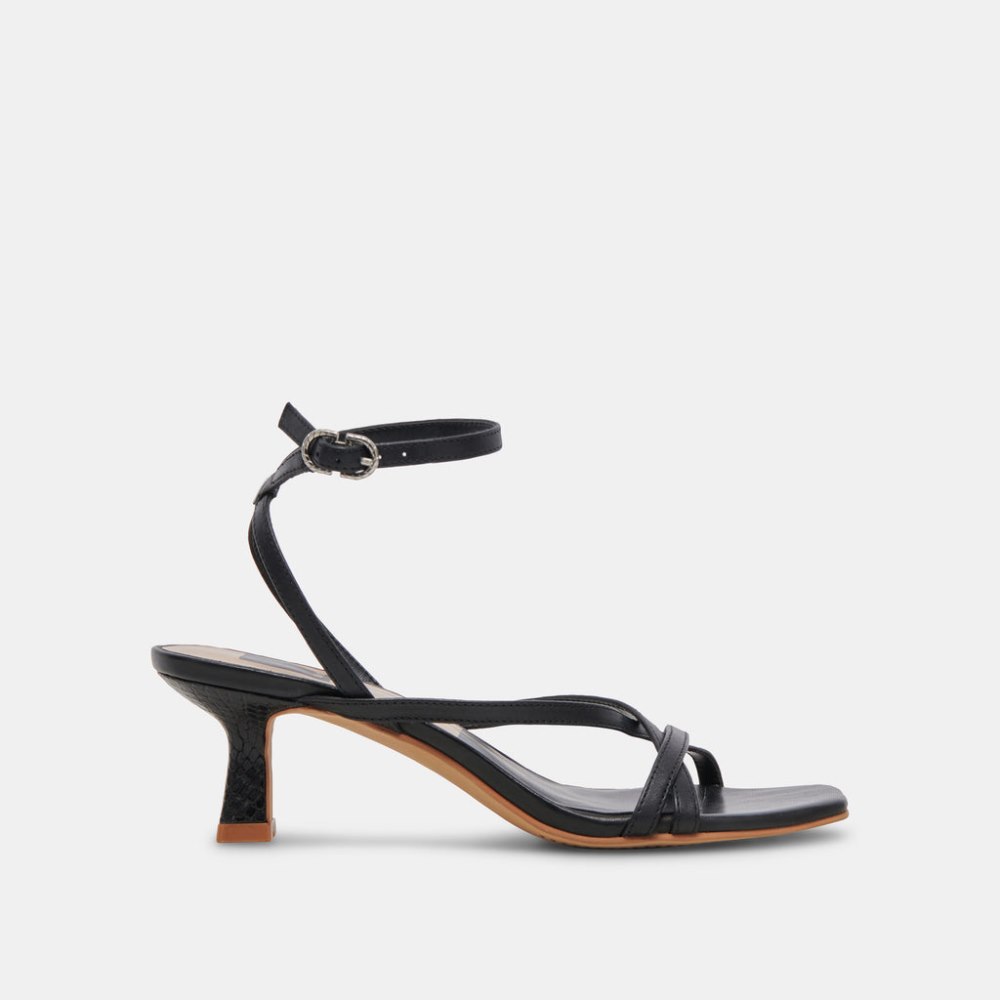 Dolce Vita Zamal Heels Black Leather