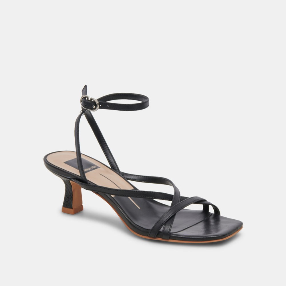 Dolce Vita Zamal Heels Black Leather