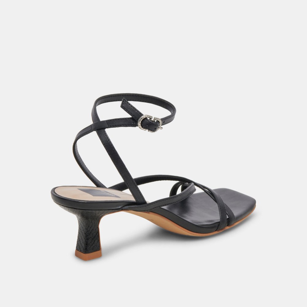 Dolce Vita Zamal Heels Black Leather