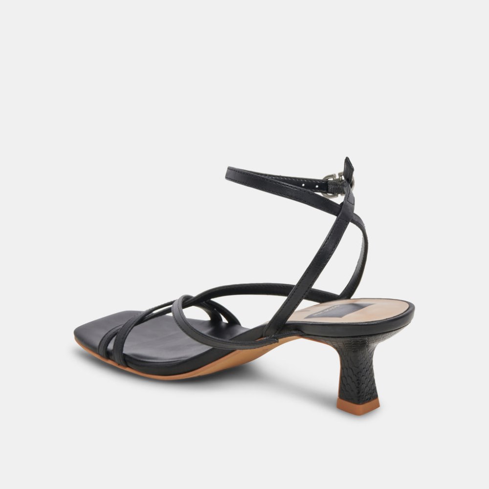 Dolce Vita Zamal Heels Black Leather