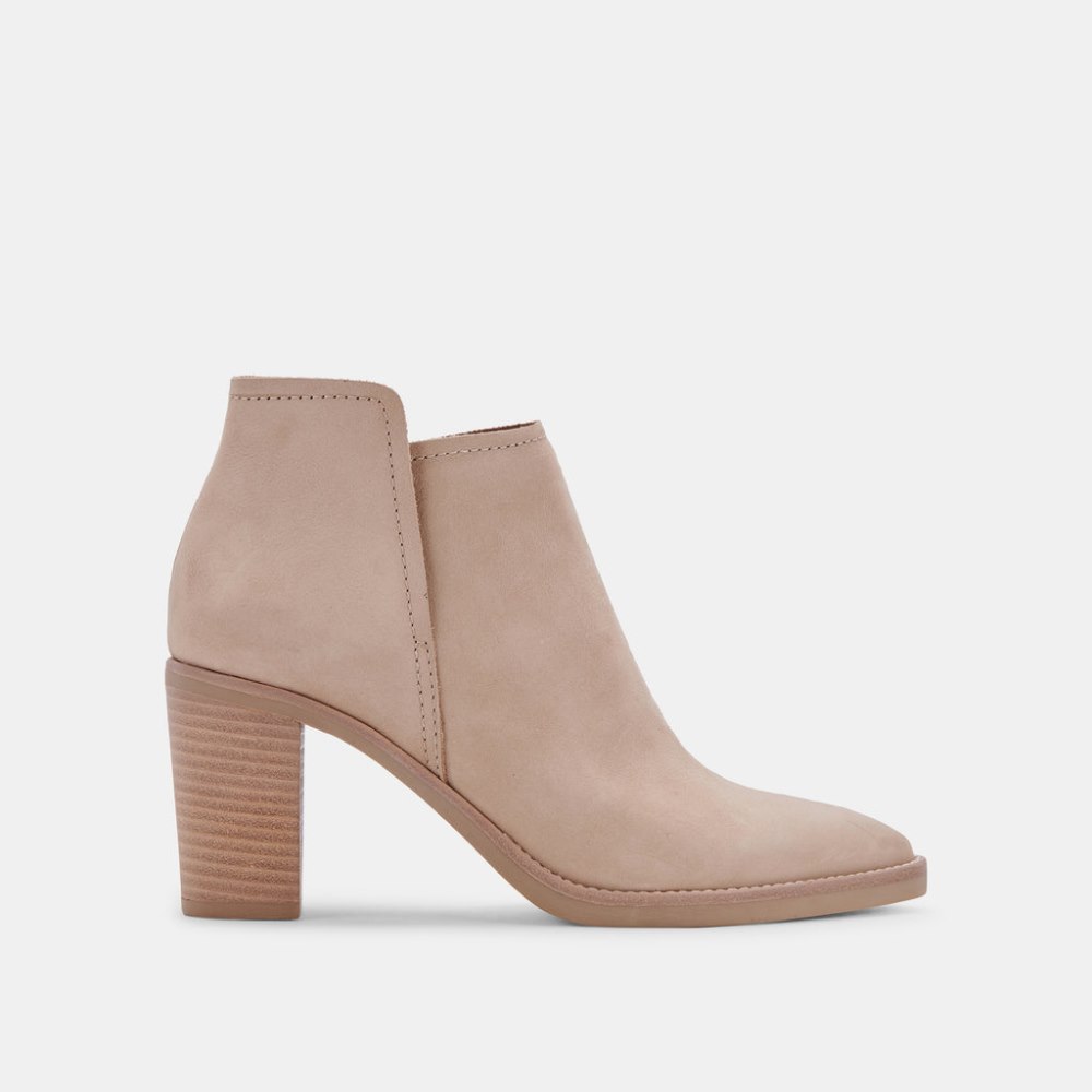 Dolce Vita Spade Booties Dune Nubuck