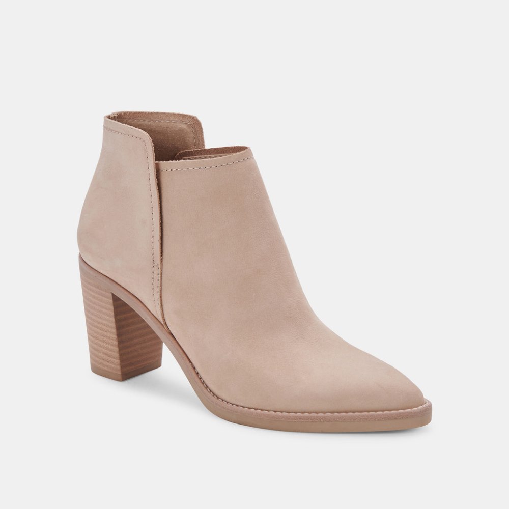Dolce Vita Spade Booties Dune Nubuck