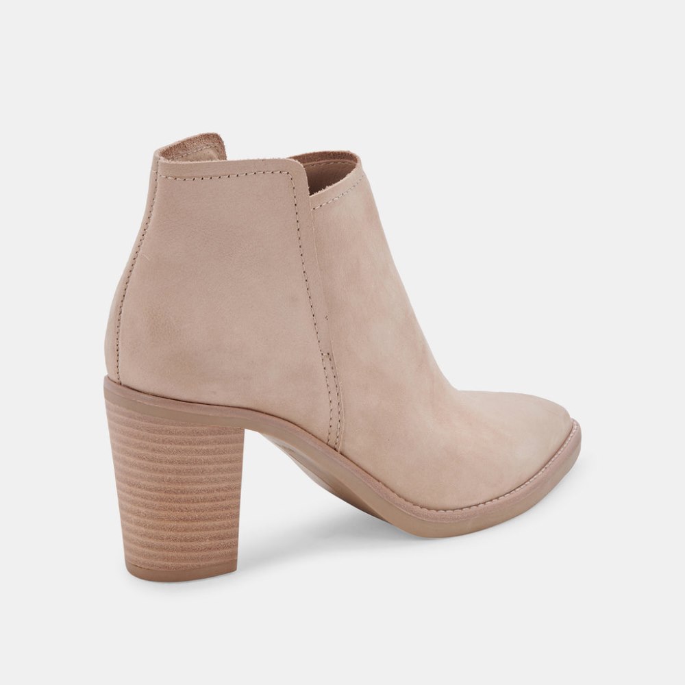 Dolce Vita Spade Booties Dune Nubuck