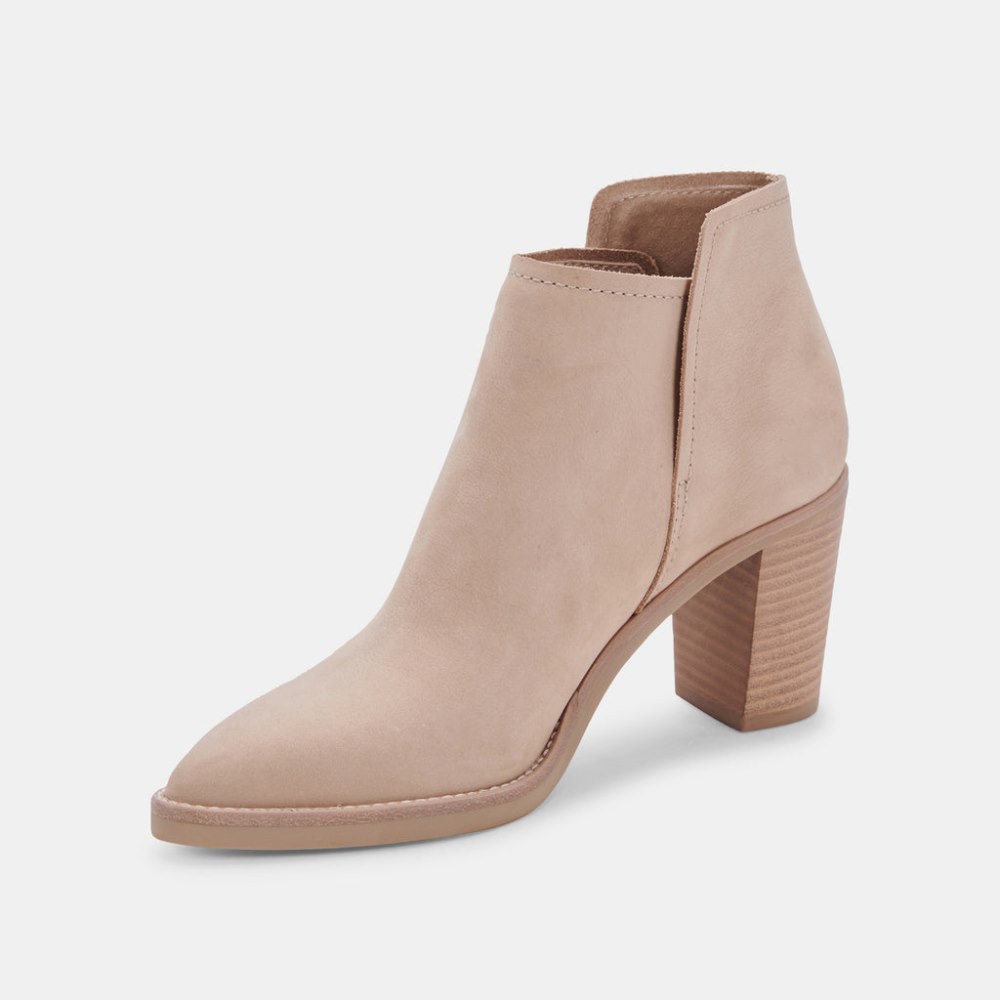 Dolce Vita Spade Booties Dune Nubuck