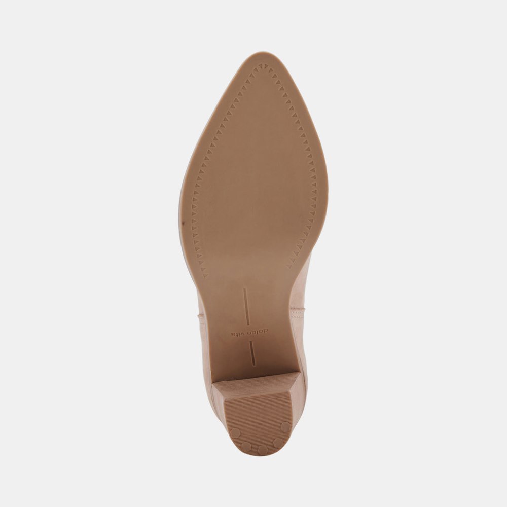 Dolce Vita Spade Booties Dune Nubuck