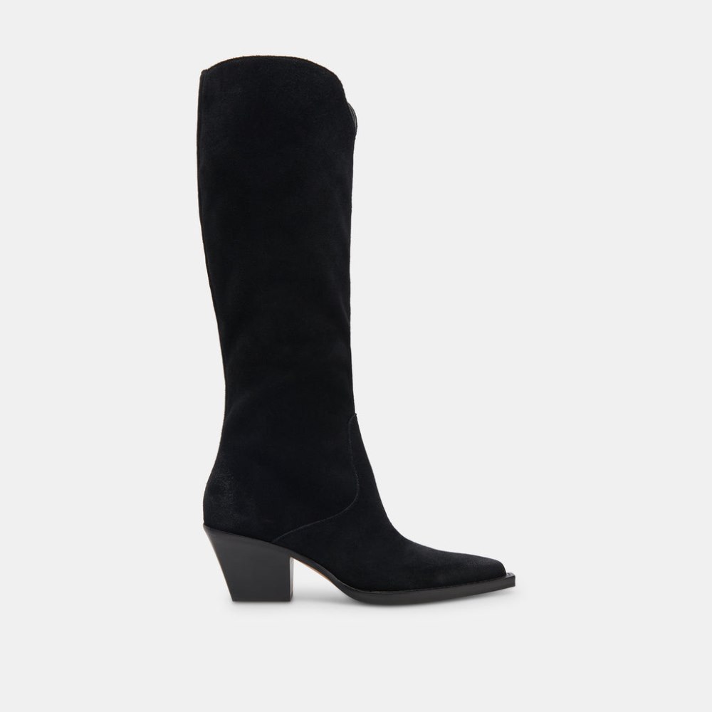 Dolce Vita Raj Boots Onyx Suede