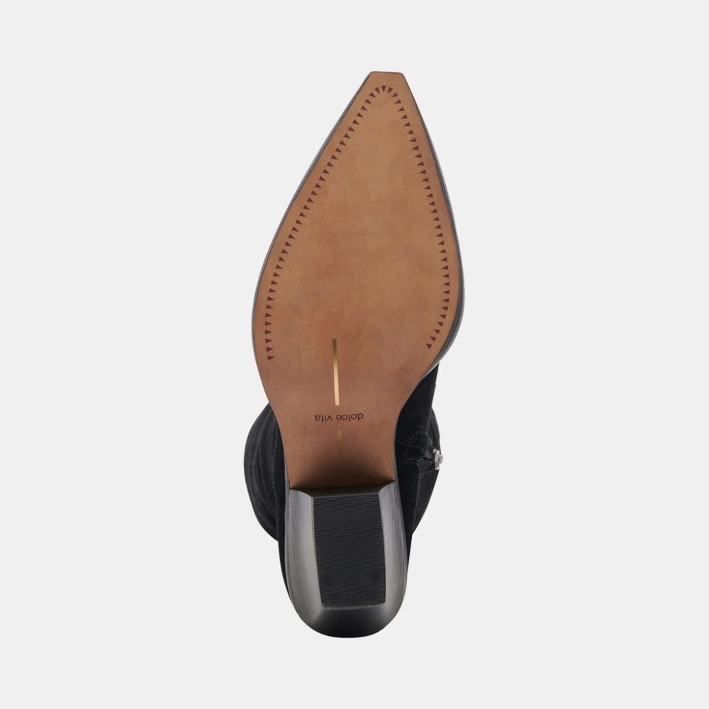 Dolce Vita Raj Boots Onyx Suede