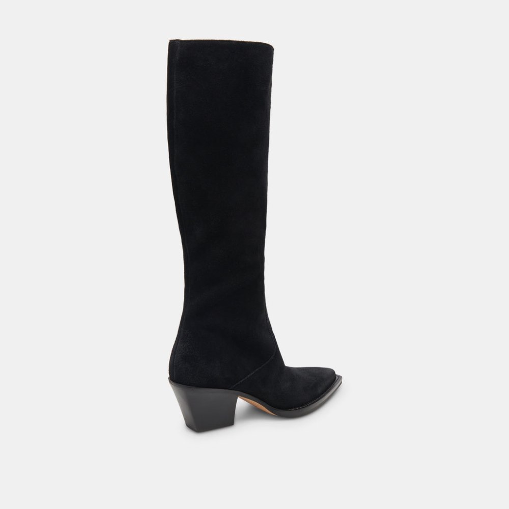 Dolce Vita Raj Boots Onyx Suede