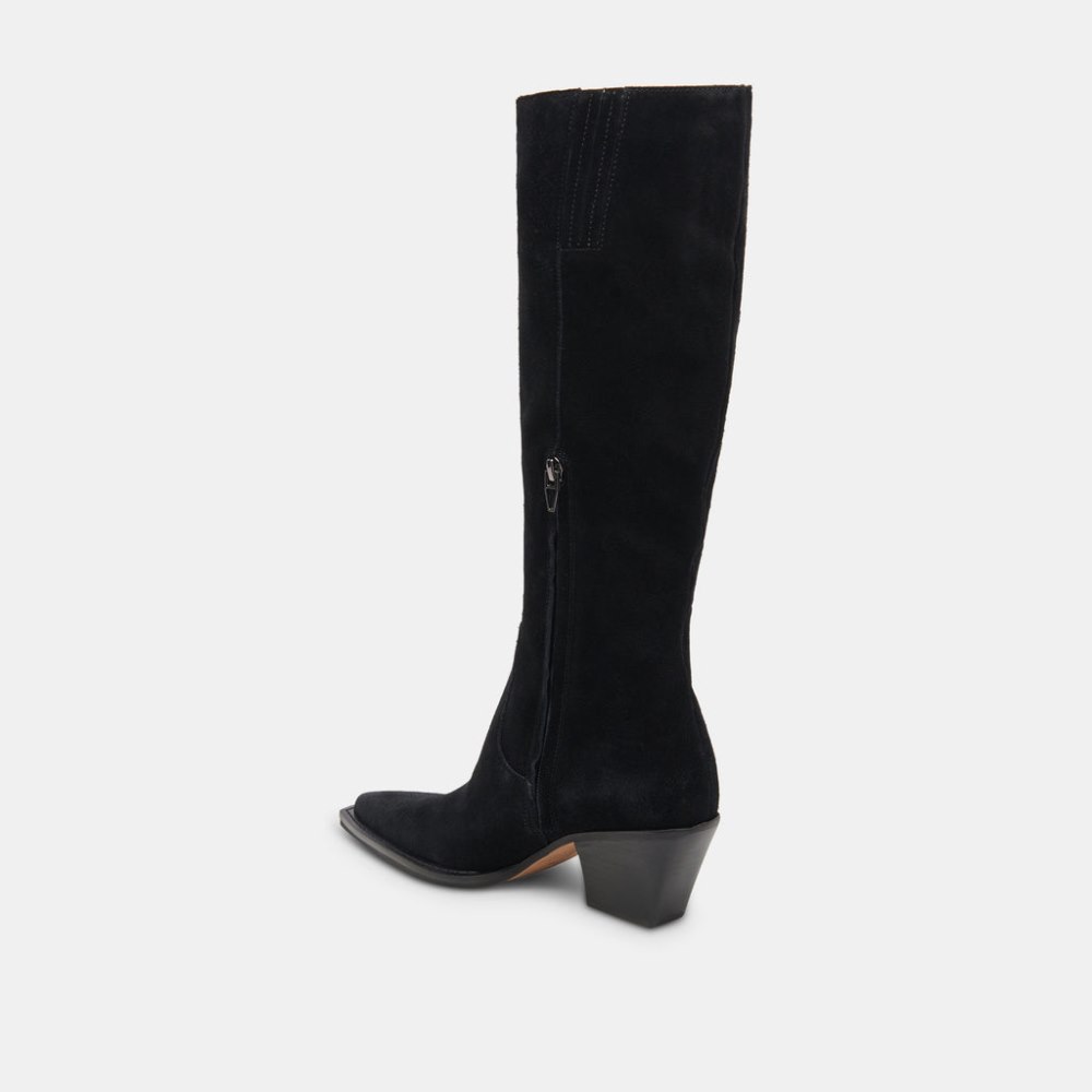 Dolce Vita Raj Boots Onyx Suede