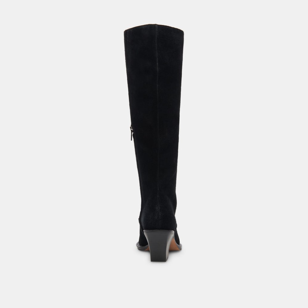 Dolce Vita Raj Boots Onyx Suede