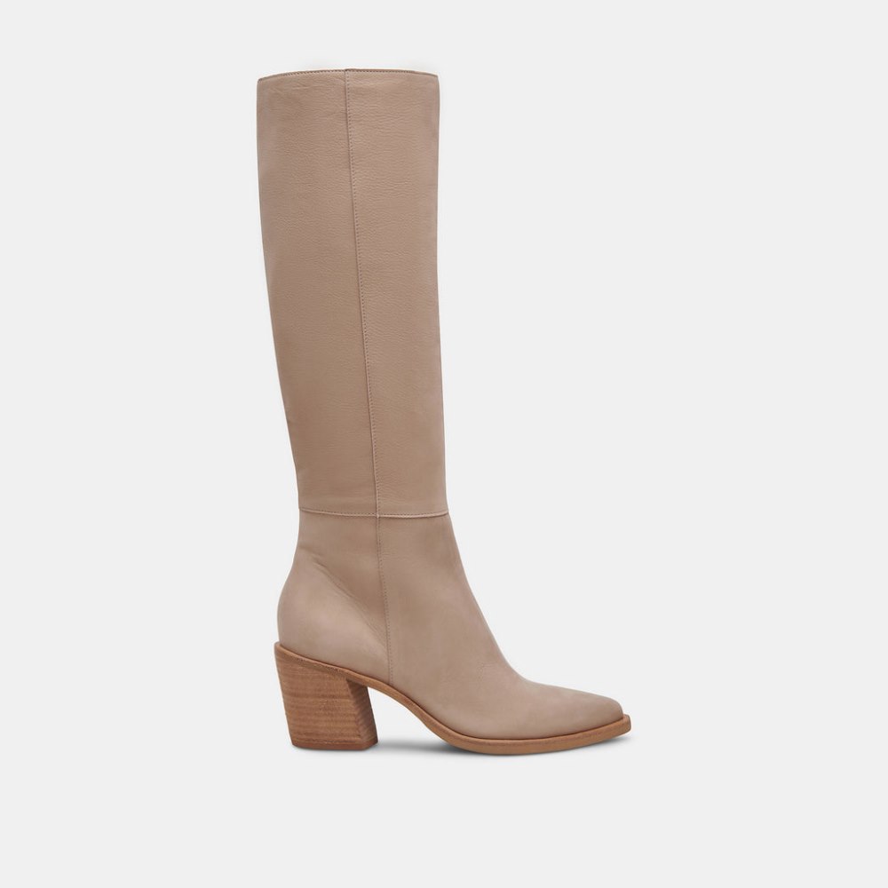 Dolce Vita Kristy Boots Taupe Leather