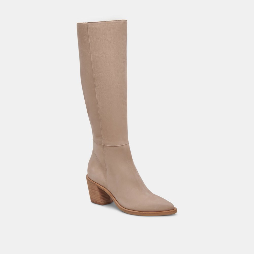 Dolce Vita Kristy Boots Taupe Leather