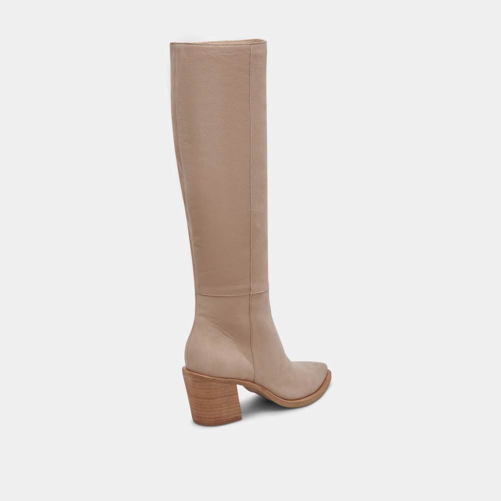Dolce Vita Kristy Boots Taupe Leather