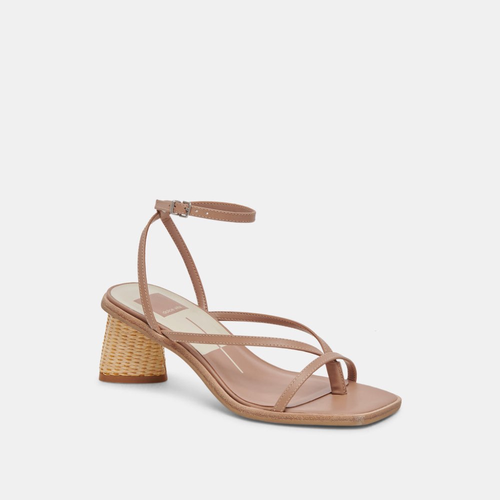 Dolce Vita Banita Sandals Cafe Leather