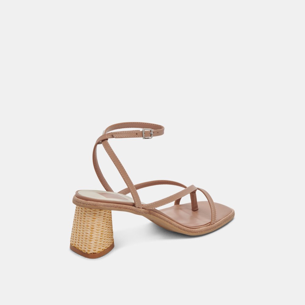 Dolce Vita Banita Sandals Cafe Leather