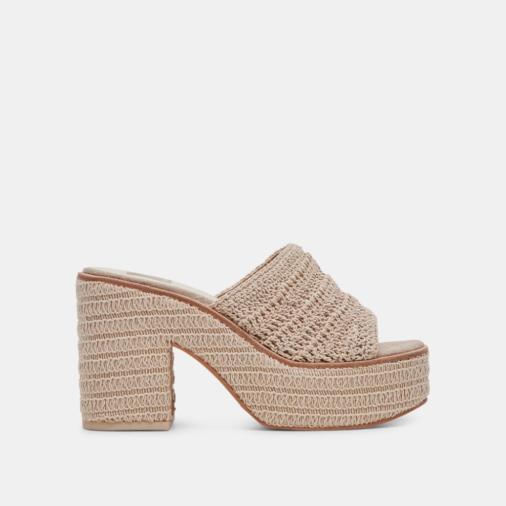 Dolce Vita Ladin Heels Dove Woven