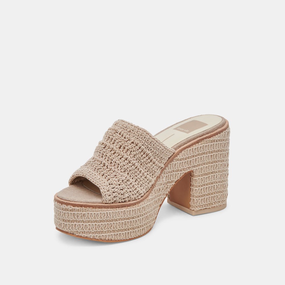 Dolce Vita Ladin Heels Dove Woven