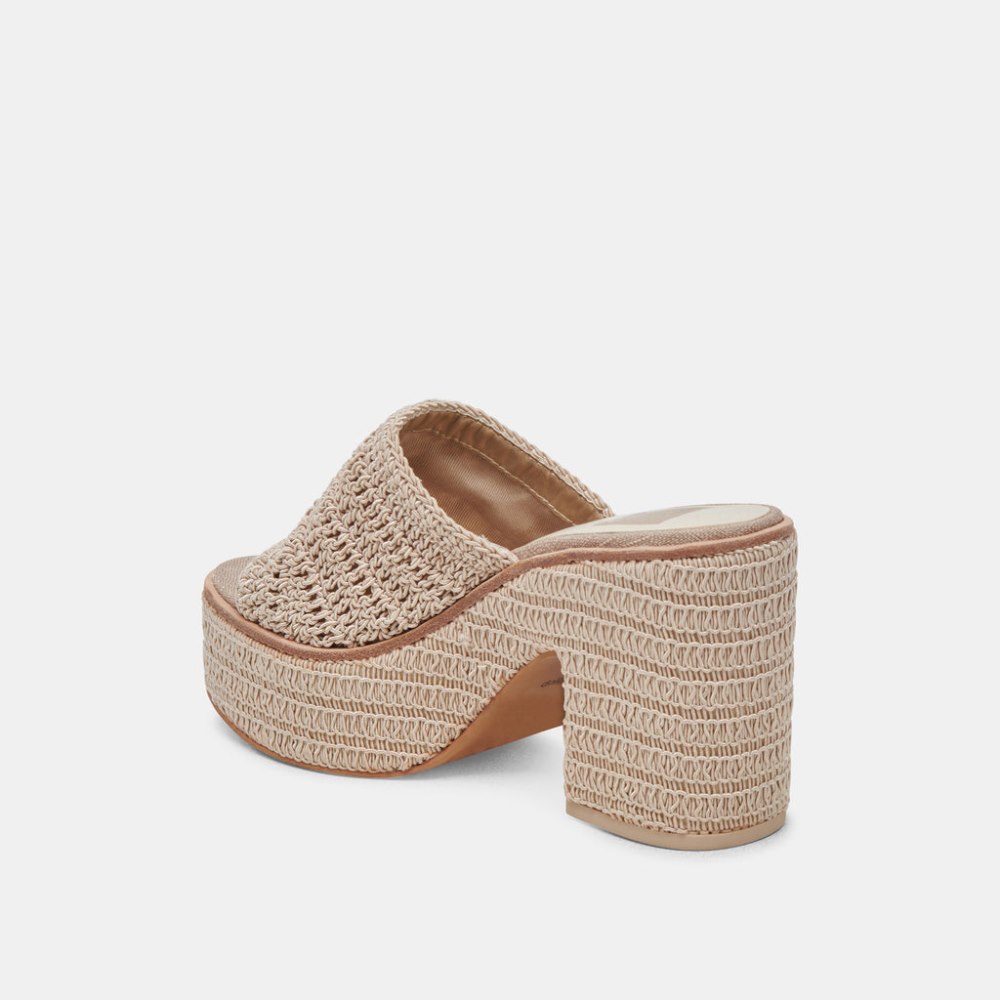 Dolce Vita Ladin Heels Dove Woven