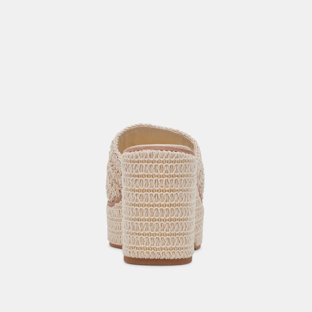 Dolce Vita Ladin Heels Dove Woven