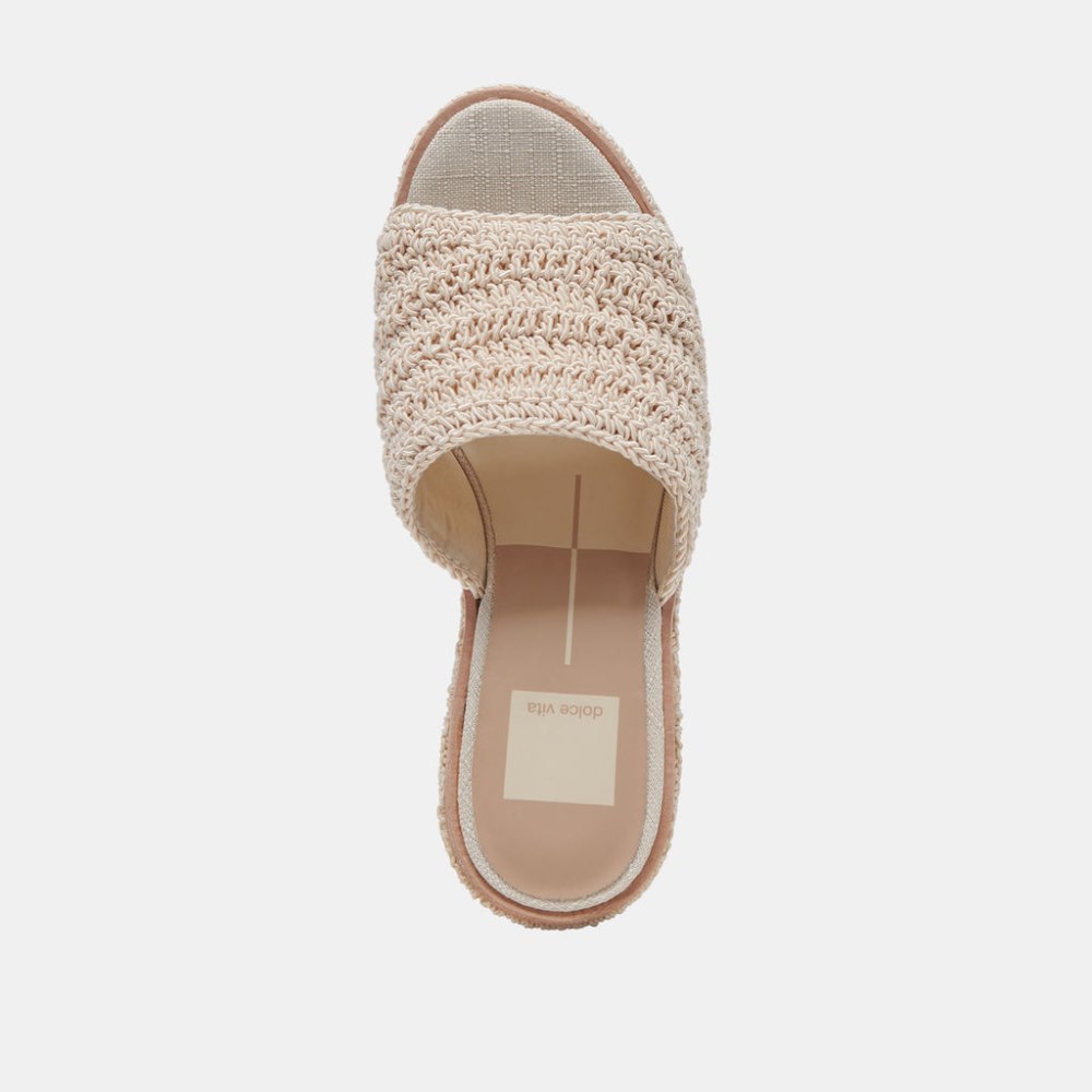Dolce Vita Ladin Heels Dove Woven