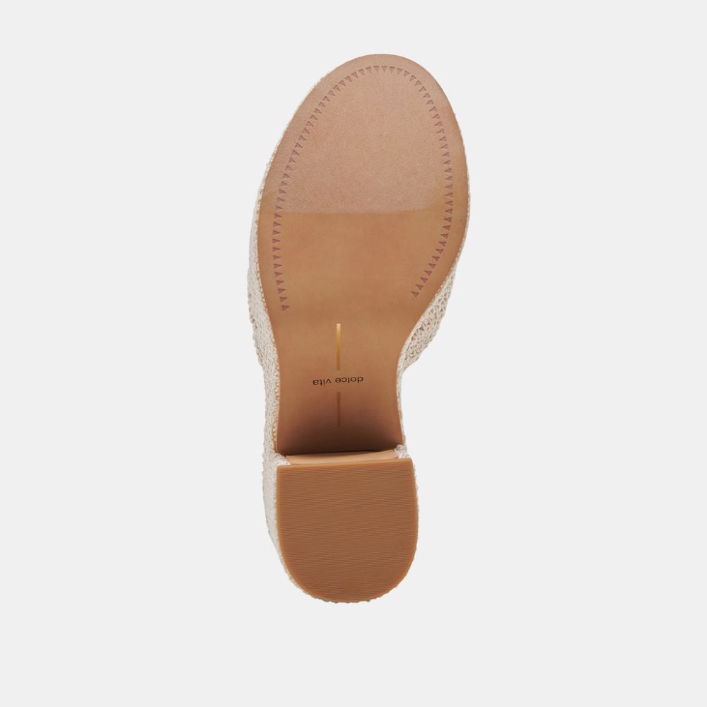 Dolce Vita Ladin Heels Dove Woven