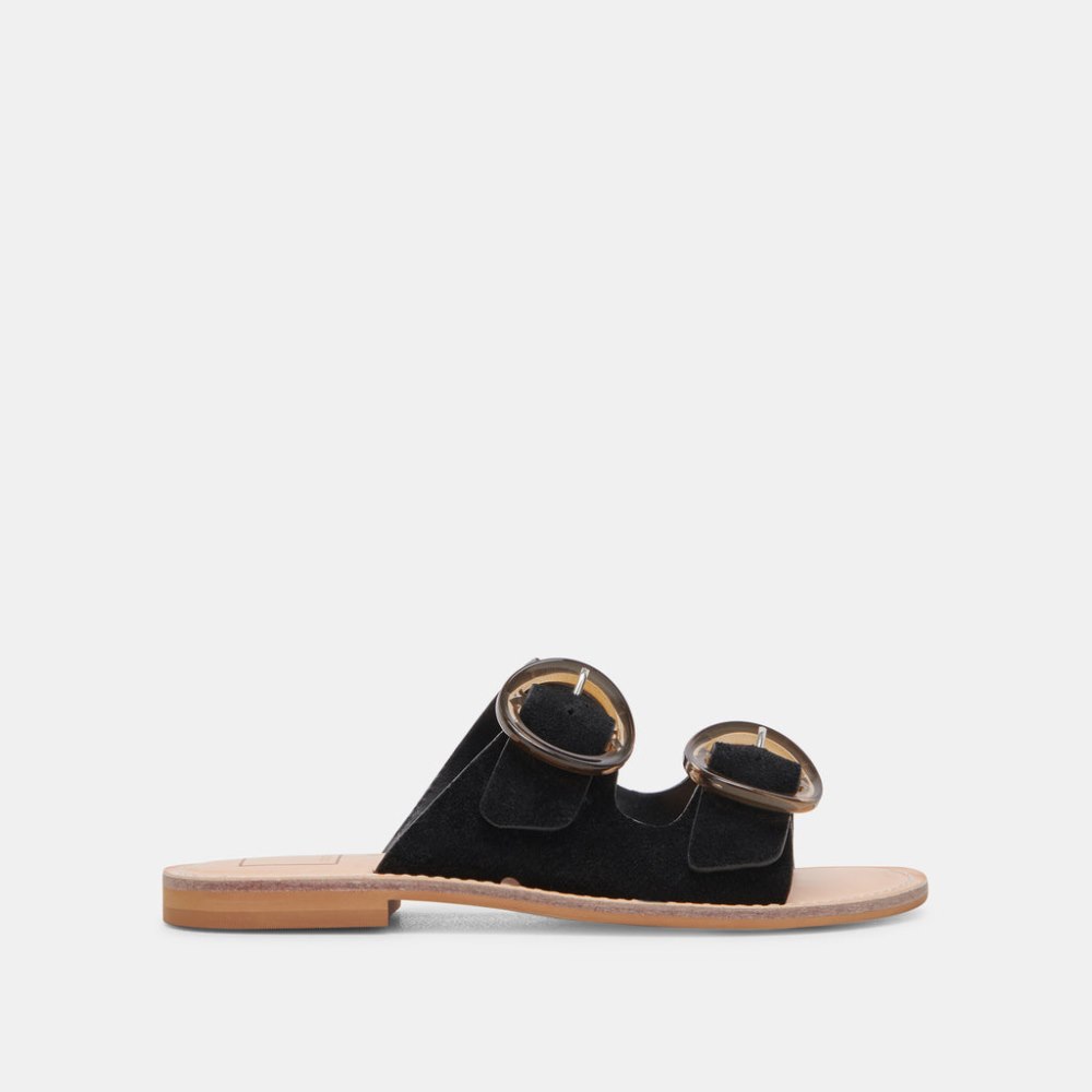 Dolce Vita Secily Sandals Onyx Suede
