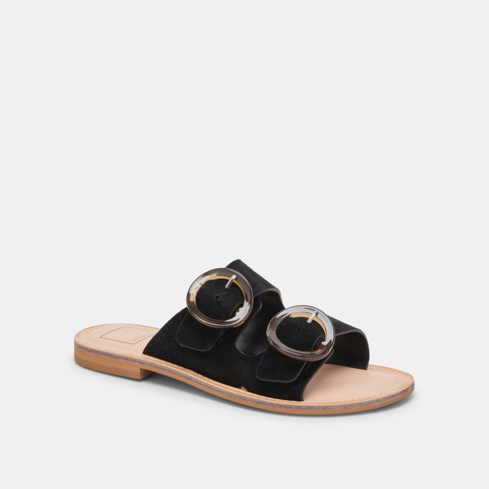 Dolce Vita Secily Sandals Onyx Suede