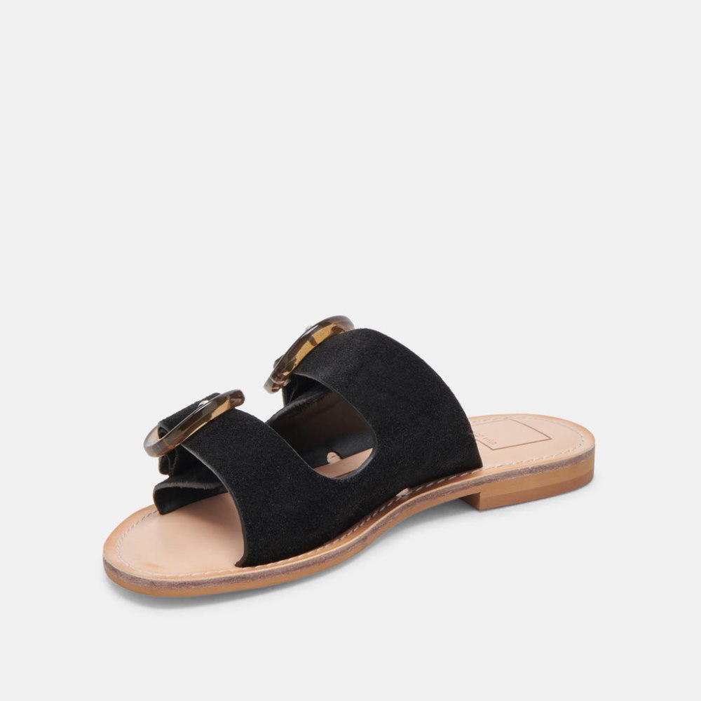 Dolce Vita Secily Sandals Onyx Suede