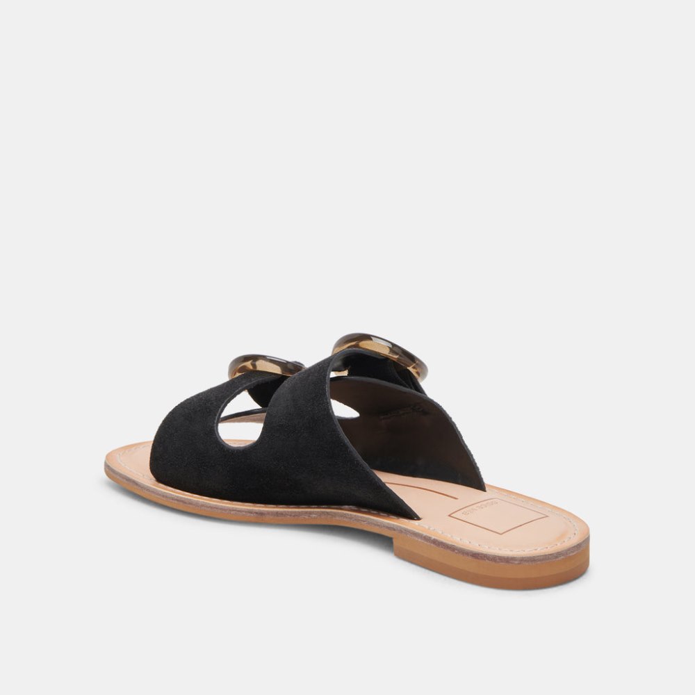 Dolce Vita Secily Sandals Onyx Suede