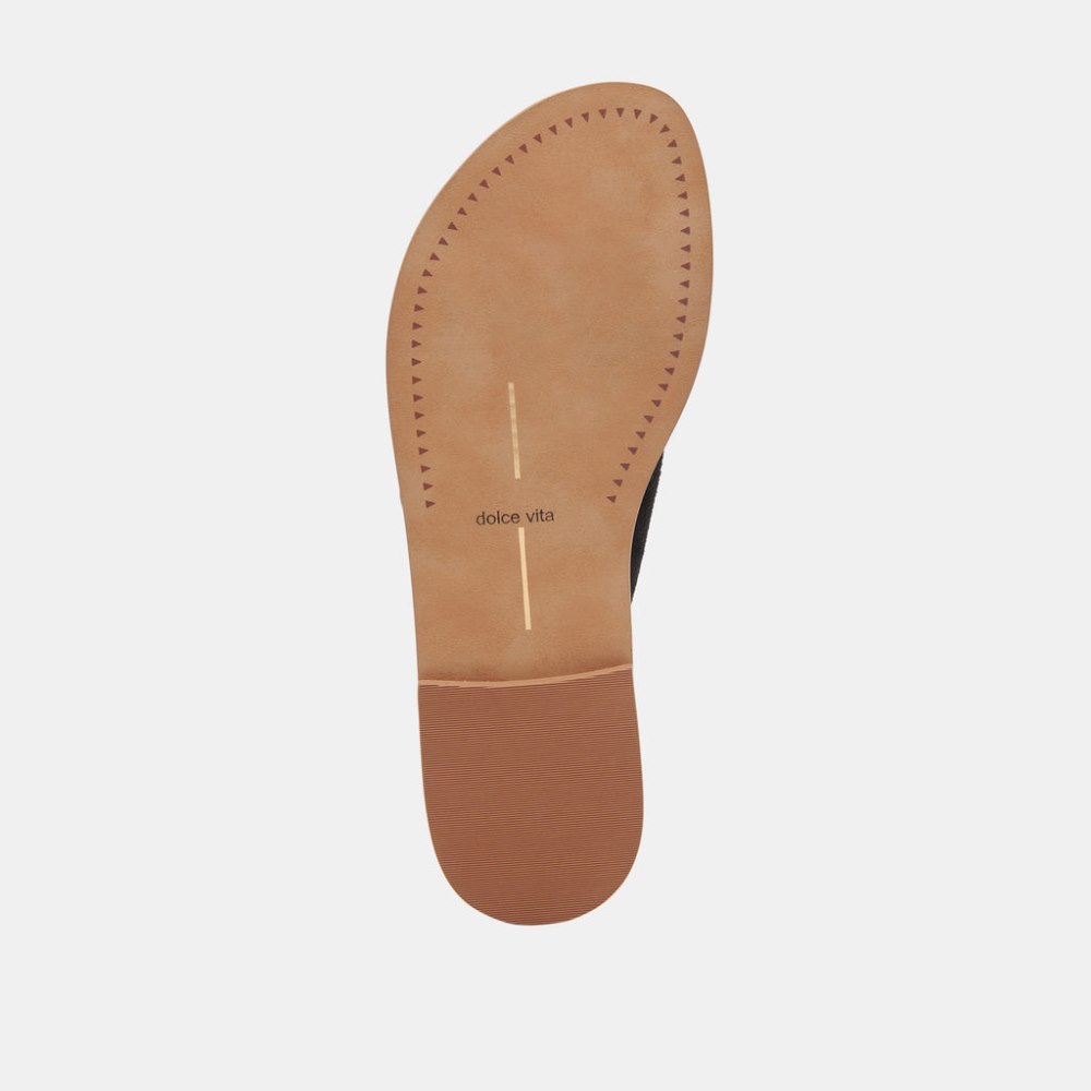 Dolce Vita Secily Sandals Onyx Suede