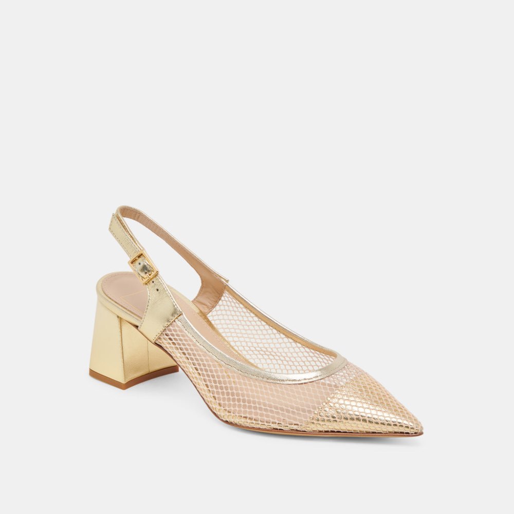 Dolce Vita Blondi Heels Blush Multi Mesh