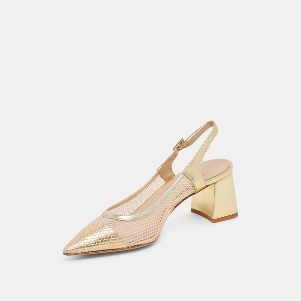 Dolce Vita Blondi Heels Blush Multi Mesh