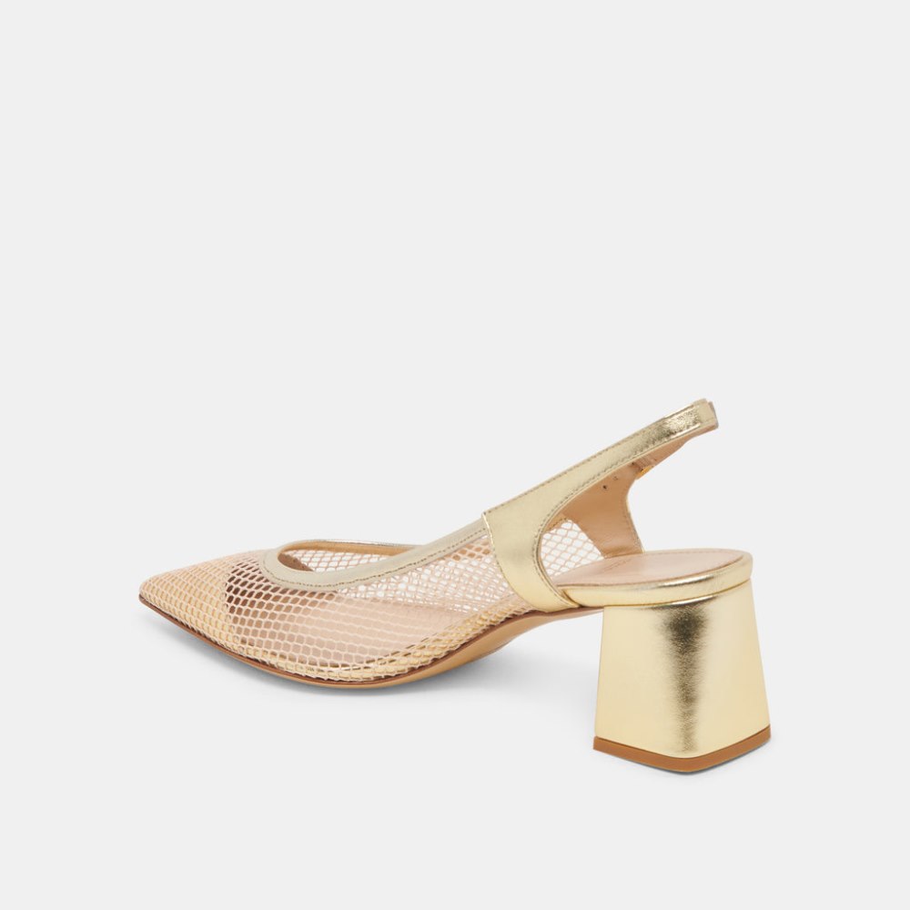 Dolce Vita Blondi Heels Blush Multi Mesh