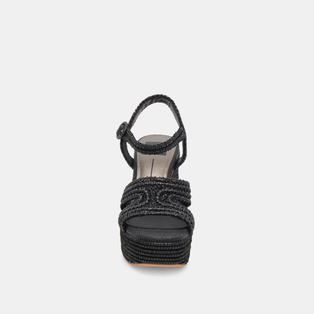 Dolce Vita Lacye Heels Onyx Woven