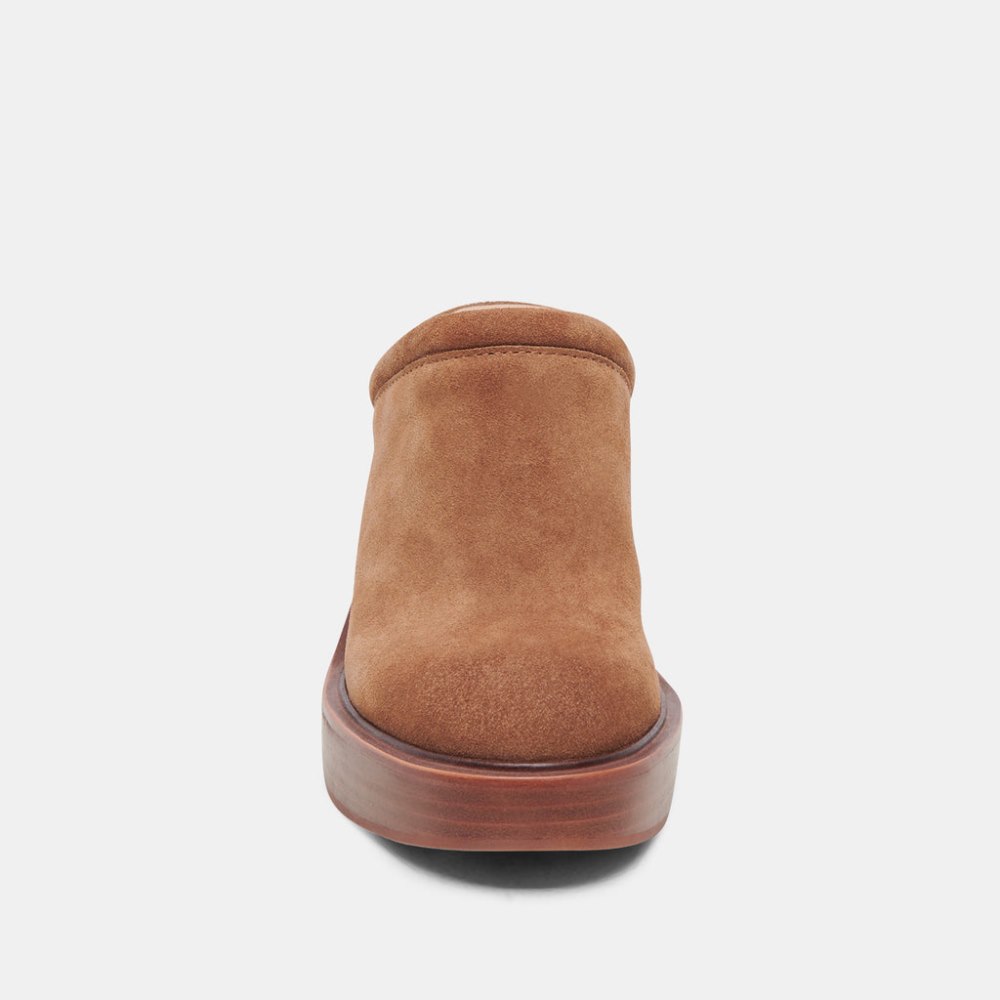 Dolce Vita Castel Heels Chestnut Suede