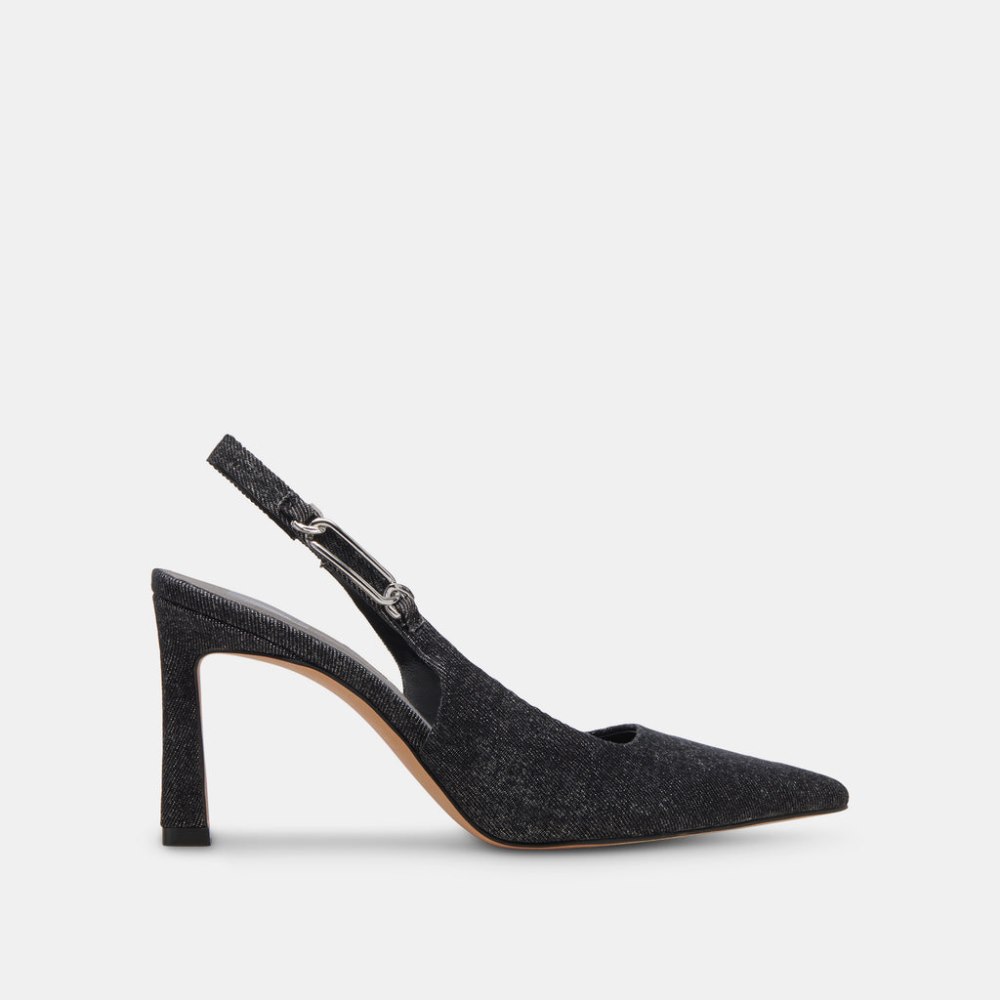 Dolce Vita Krista Heels Carbon Denim