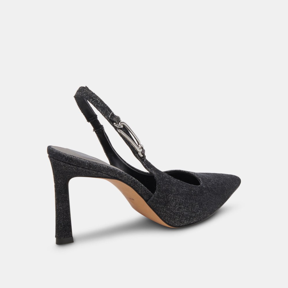 Dolce Vita Krista Heels Carbon Denim