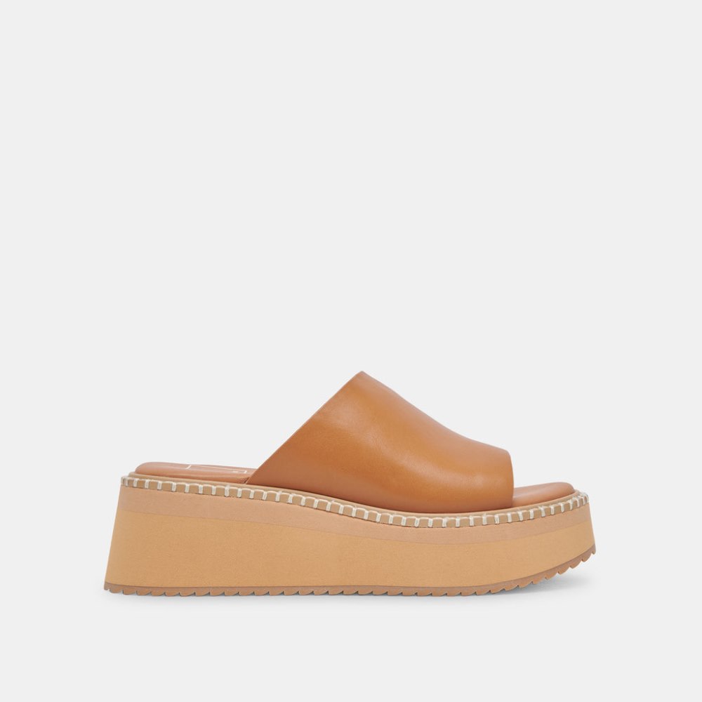 Dolce Vita Darcel Sandals Tan Leather