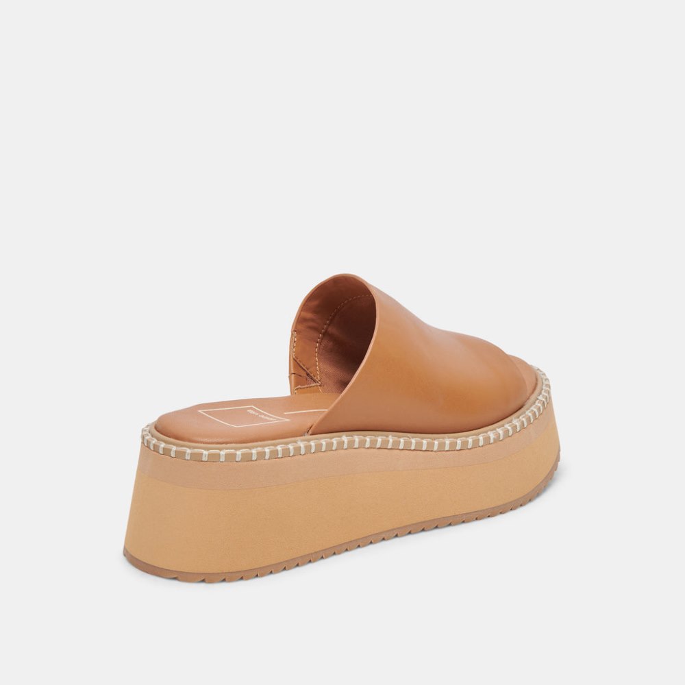 Dolce Vita Darcel Sandals Tan Leather