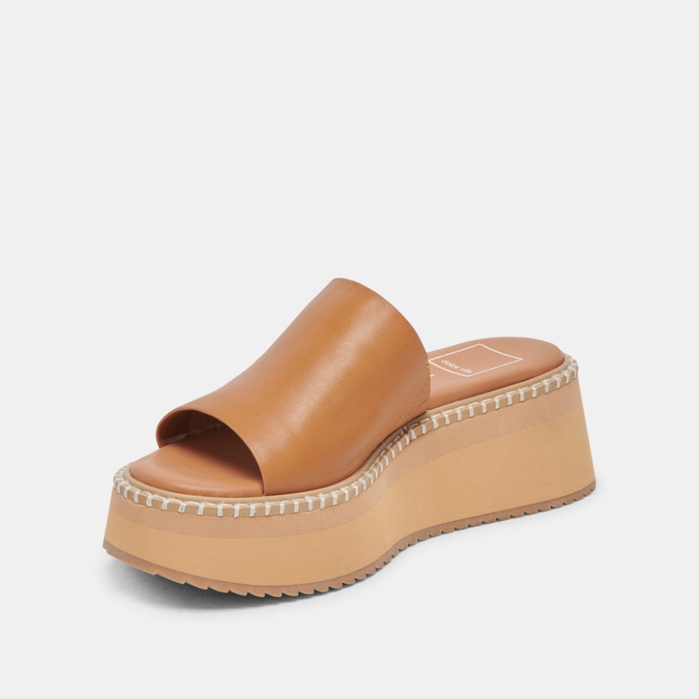 Dolce Vita Darcel Sandals Tan Leather