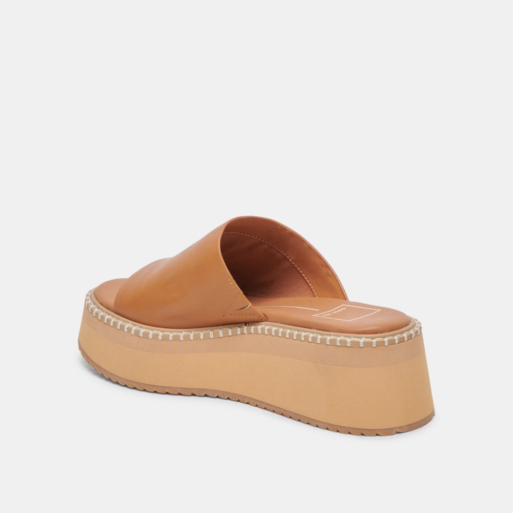 Dolce Vita Darcel Sandals Tan Leather