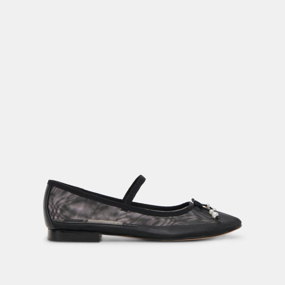 Dolce Vita Cadel Ballet Flats Black Pearls