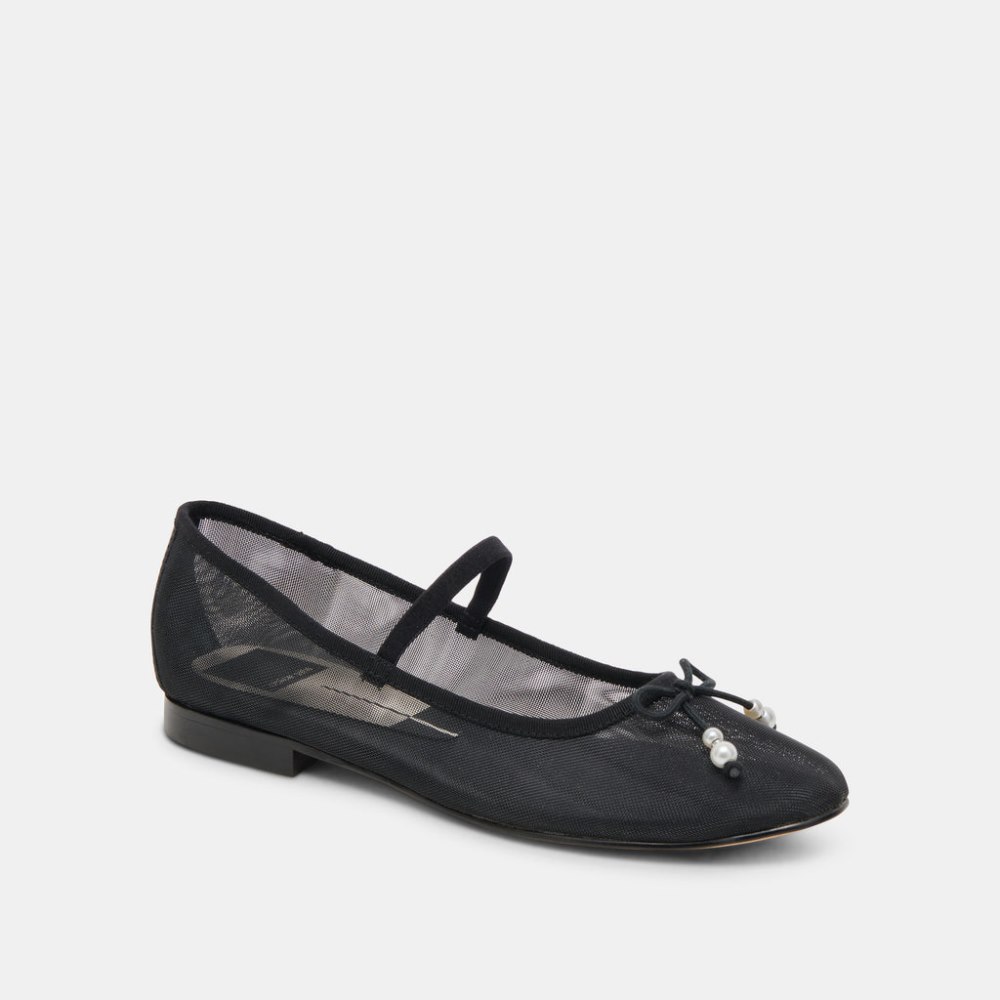 Dolce Vita Cadel Ballet Flats Black Pearls