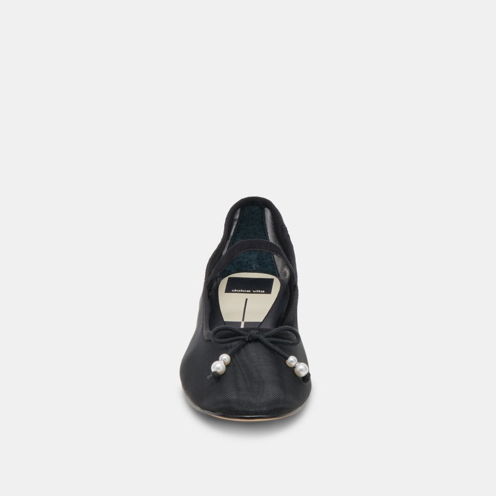 Dolce Vita Cadel Ballet Flats Black Pearls