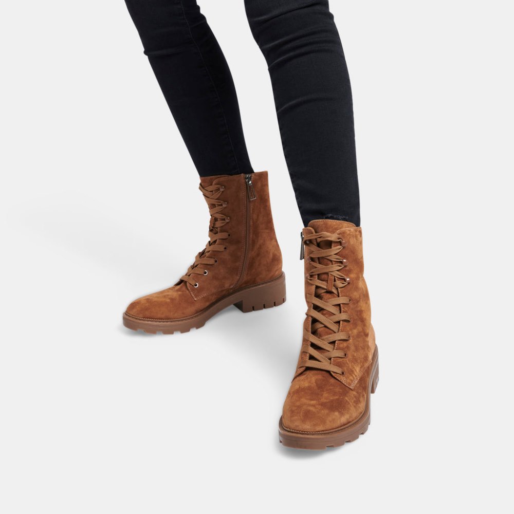 Dolce Vita Lottie Boots Saddle Suede