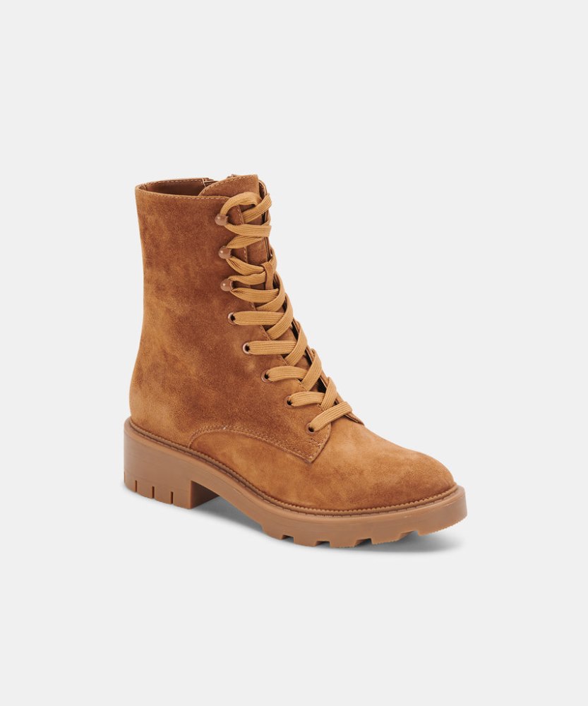 Dolce Vita Lottie Boots Saddle Suede